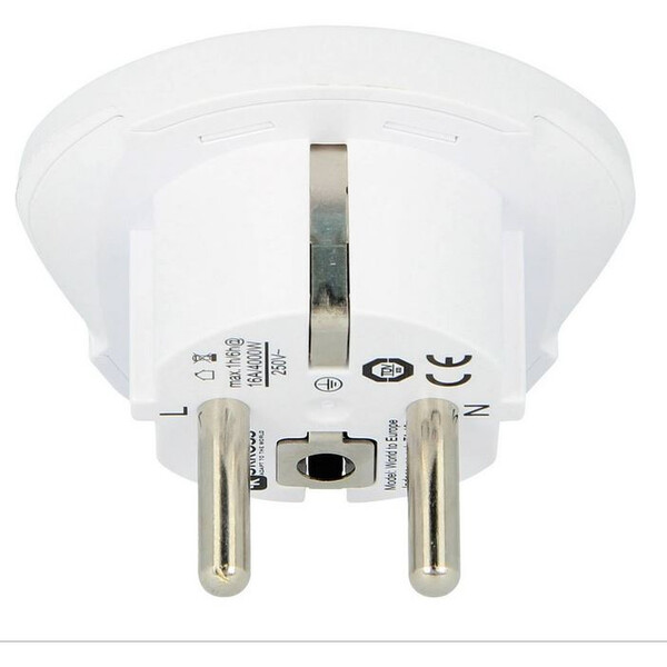 Alimentation électrique Skross Adaptateur de voyage World to Europe