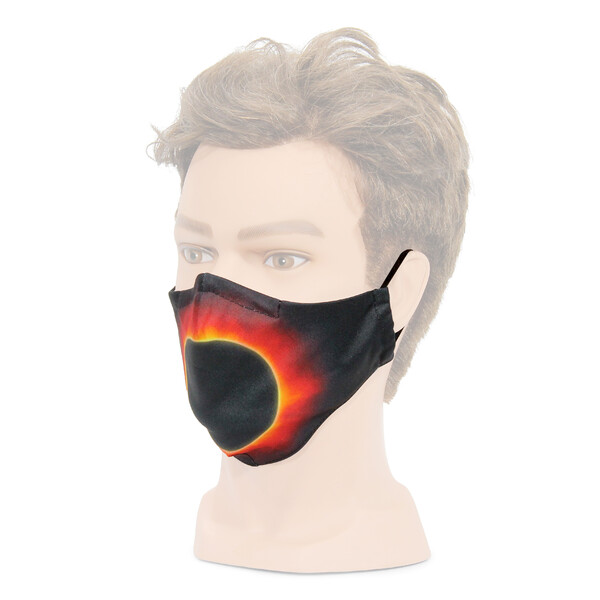 Masketo Masque facial avec motif astronomique Couronne solaire 5 pièces