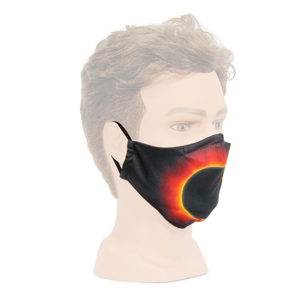 Masketo Masque facial avec motif astronomique Couronne solaire 1 pièce