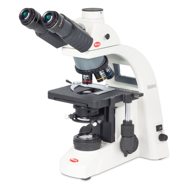 Microscope Motic BA310, LED, 40x-400x (sans 100x), trino