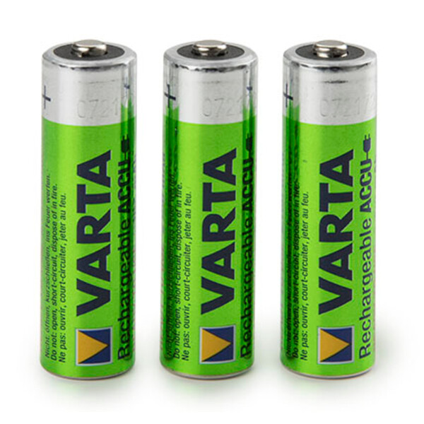 Euromex Lot de 3 batteries rechargeables