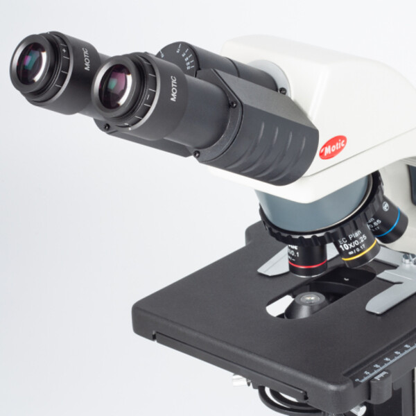 Microscope Motic BA310E, bino, BF, infinity, EC- plan, achro, 40x - 400x, Hal 30W, LED 3W (opt.)