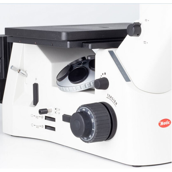 Microscope inversé Motic AE2000 MET trino, infinity, Hal. 100W, (sans objectifs)