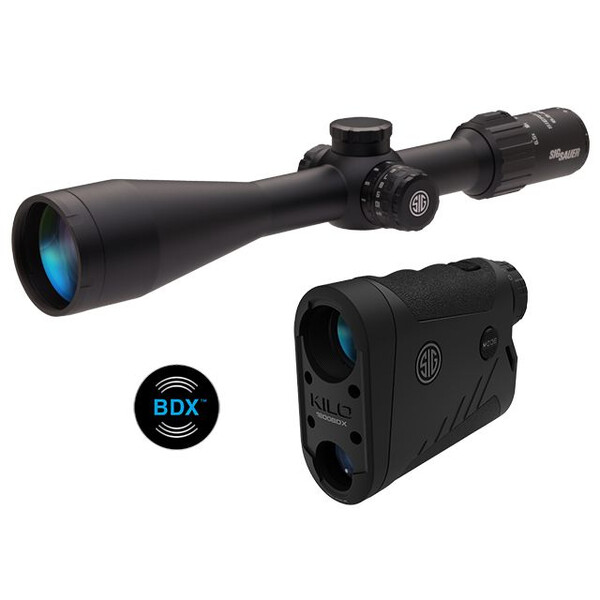 Lunette de tir Sig Sauer BDX Pack2 : KILO1800BDX + SIERRA3BDX 6,5-20x52mm