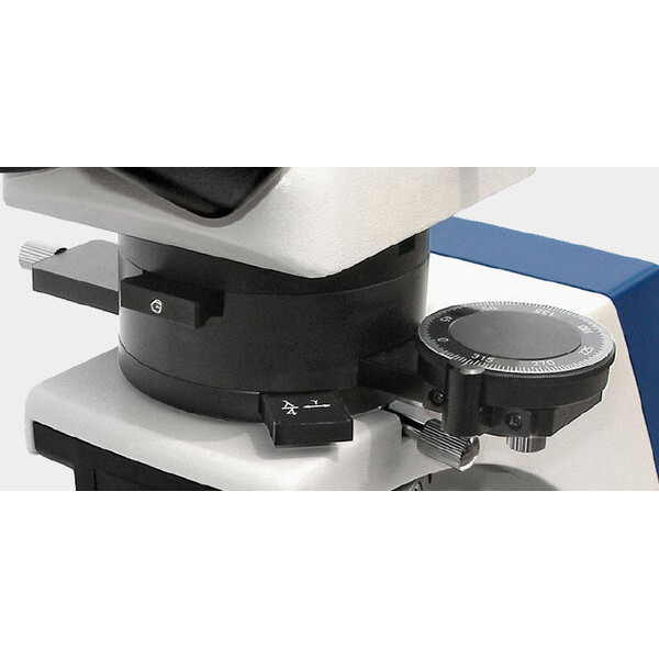 Microscope Kern OPO 185, POL, trino, plan d'inf, 40x-600x, épiscopie/diascopie, HAL, 100 W
