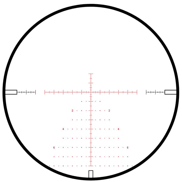 Lunette de tir HAWKE Frontier 1Zoll 5-25x50 SF IR Mil Pro