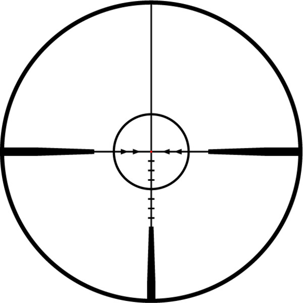 Lunette de tir Leupold VX-Freedom 1,5-4x20 30mm Illum. Bague FireDot MOA