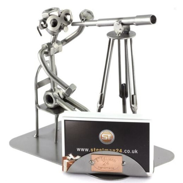 Steelman24 Mâle à vis Lunette avec porte-cartes de visite
