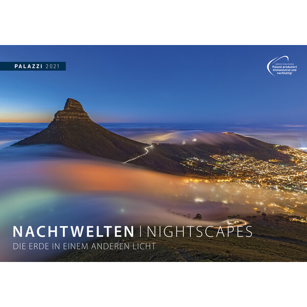 Calendrier Palazzi Verlag Les mondes de la nuit 2021