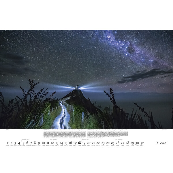 Calendrier Palazzi Verlag Nightscapes 2021