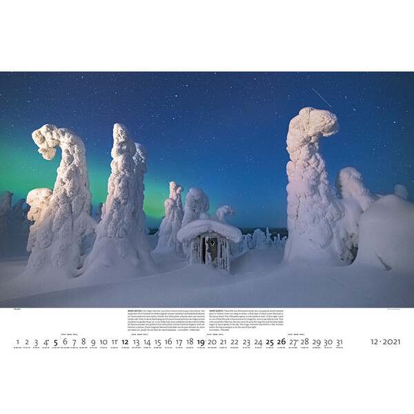 Calendrier Palazzi Verlag Nightscapes 2021