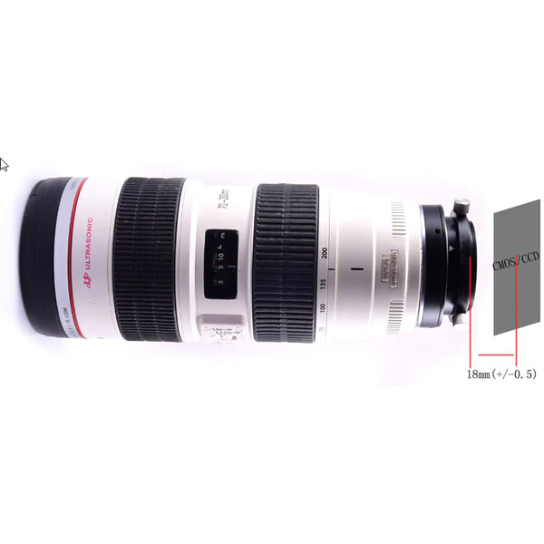 Artesky Adaptateur M48 pour objectifs Canon EOS