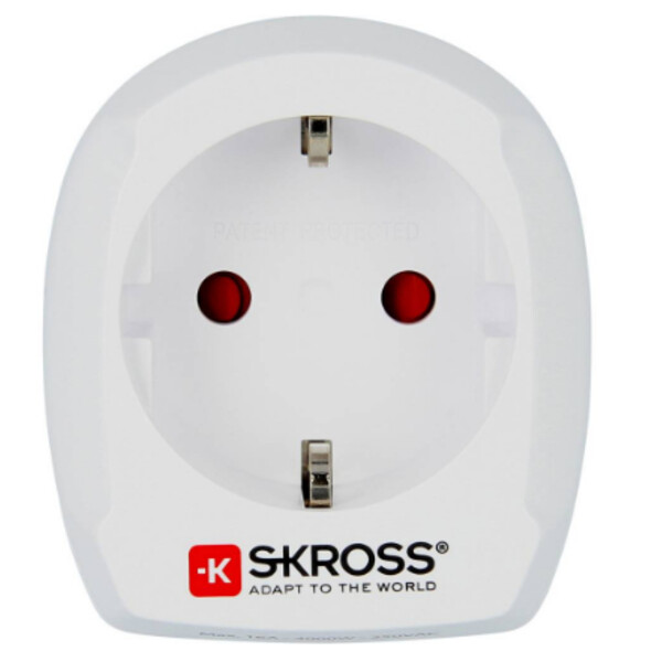 Alimentation électrique Skross Adaptateur de voyage Europe vers Royaume-Uni