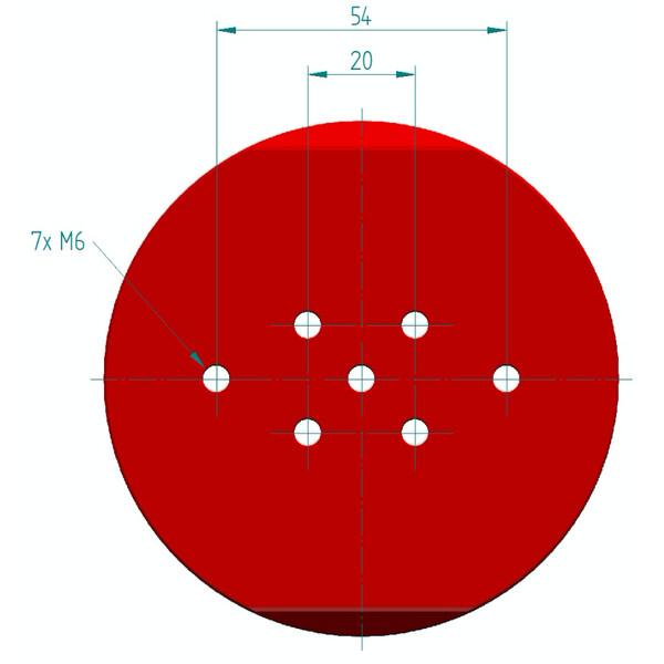 PrimaLuceLab Adapter Plate Skywatcher EQ6 PLUS