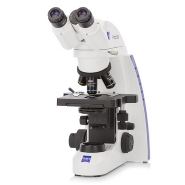 Microscope ZEISS PrimoStar 3, objectif fixe, Bi, SF20, 4 positions, D=0, ABBE 0.9, 40x-1000x