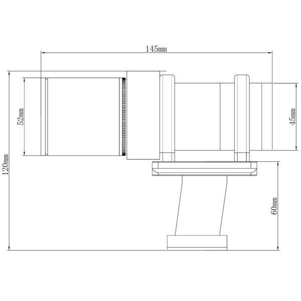 Omegon Lunette apochromatique Pro APO AP 40/180 OTA