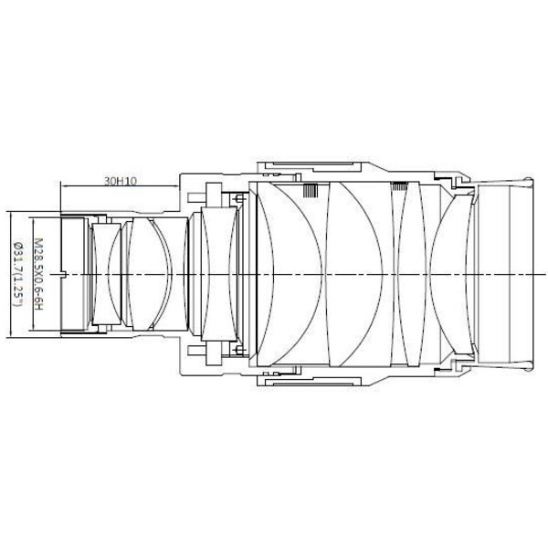 Oculaire APM HI-FW 12.5mm 84° 1.25"