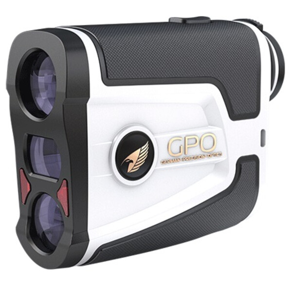 Télémètre GPO Chercheur de distance laser de golf Flagmaster 1800 blanc