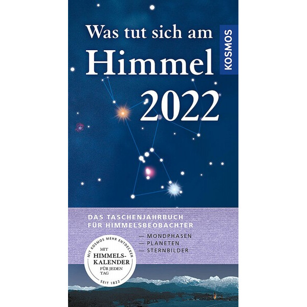 Almanach Kosmos Verlag Was tut sich am Himmel 2022