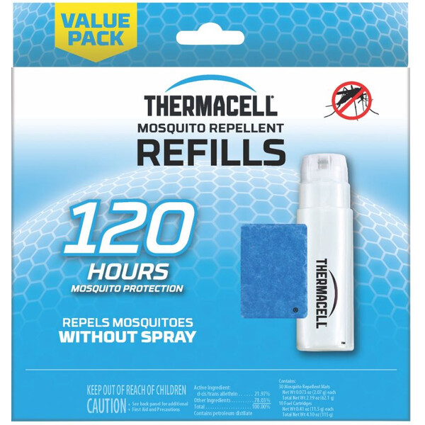 Thermacell Recharge bouclier anti-moustiques 120 heures