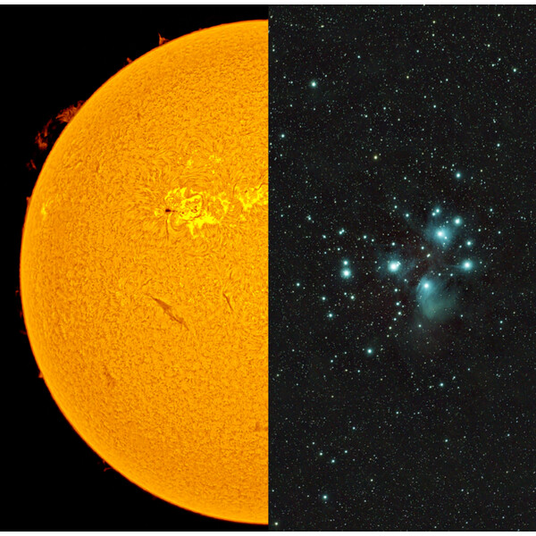 Télescope solaire Lunt Solar Systems ST 70/420 LS60MT Ha B1200 Allround OTA