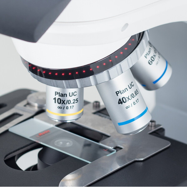 Microscope Motic Panthera C2, Trinoculaire (Sans 100X), infinity, plan, achro, 40x-400x, Halogen/LED
