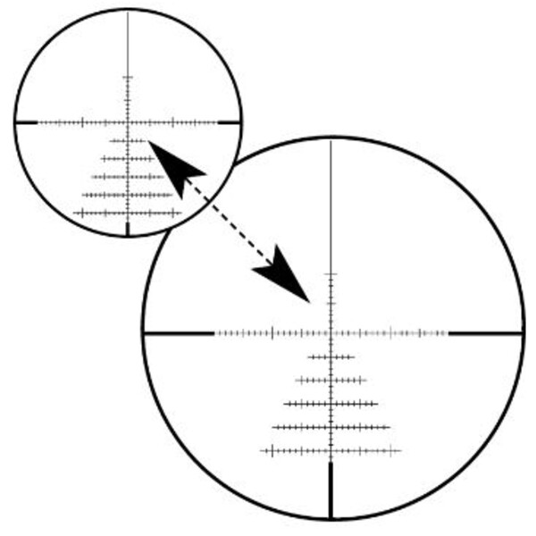 Lunette de tir ZEISS Conquest V6 5-30 x 50 (91) ZBR Ballistic Turret