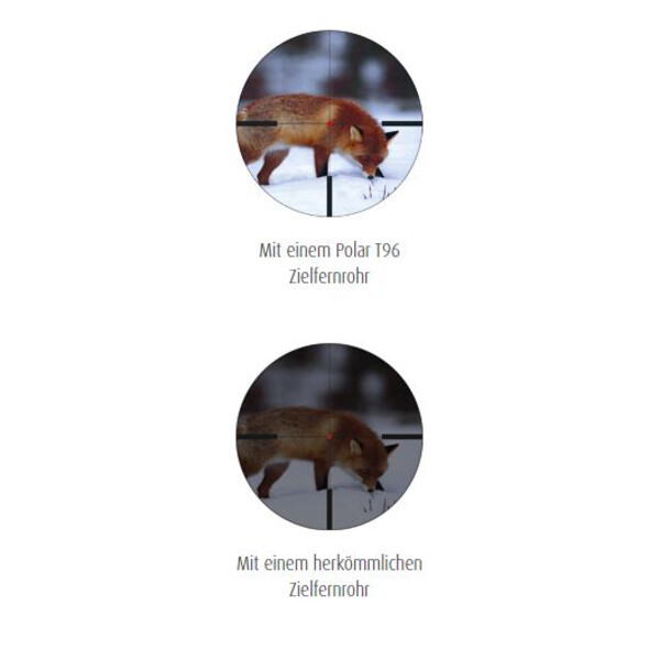 Lunette de tir Schmidt & Bender 3-12x54 Polar T96 Abs. D7, 34mm, Ohne Schiene // Without rail ASV II // BDC II / Posicon