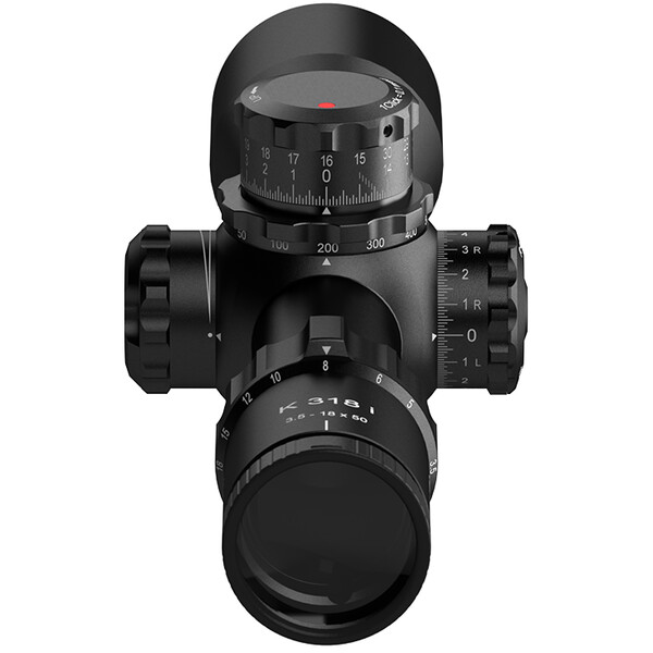 Lunette de tir Kahles K318i 3,5-18x50, MOAK, ccw, droite
