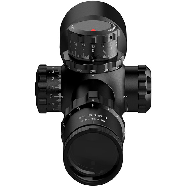 Lunette de tir Kahles K318i 3,5-18x50, Tremor 3, ccw, gauche