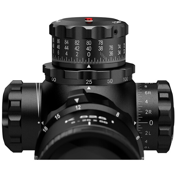 Lunette de tir Kahles K525i 5-25x56, Mil4+, cw, droite