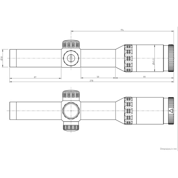 Kahles Lunettes de visée HELIA 1-5x24i, 4-DH de