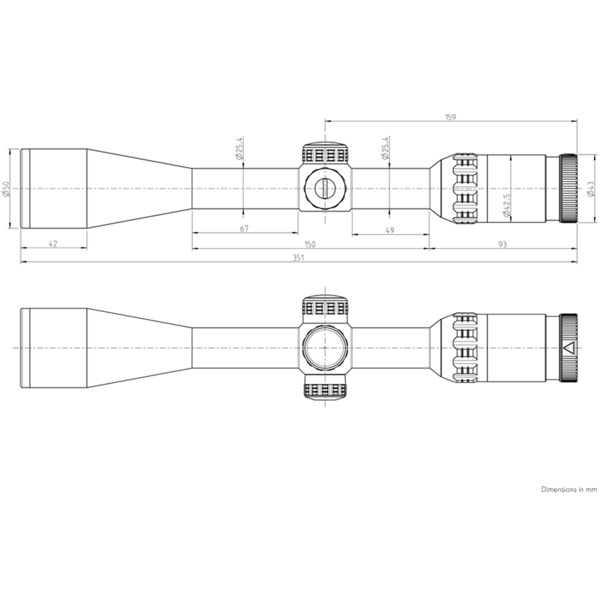 Kahles Lunettes de visée HELIA 3 4-12x44i, G4B