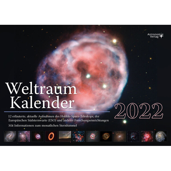 Calendrier Astronomie-Verlag Weltraum-Kalender 2022