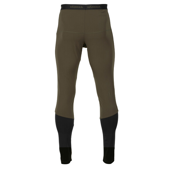 Härkila Caleçon chauffant , vert saule/noir, taille S