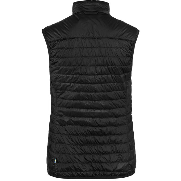 Fjällräven Gilet matelassé Abisko W, 550 noir, taille S