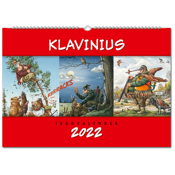 Calendrier Paul Parey Klavinius Jagdkalender 2022