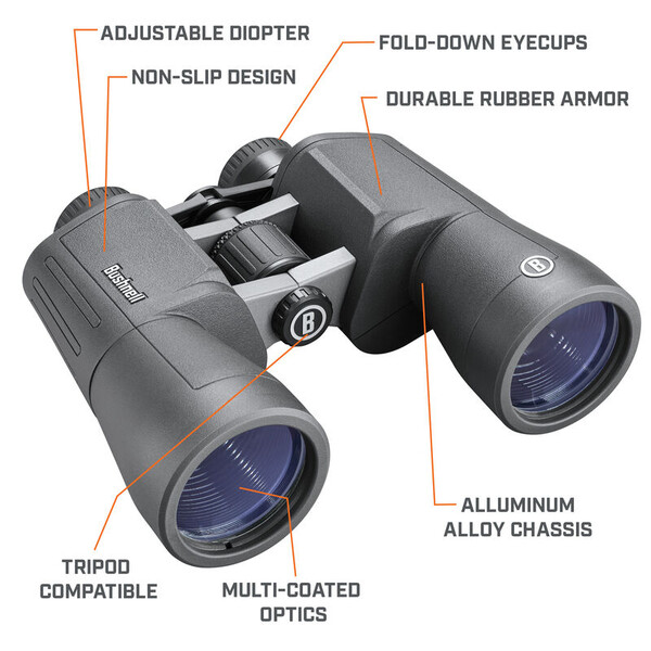 Jumelles Bushnell Powerview 2.0 12x50 en aluminium, MC