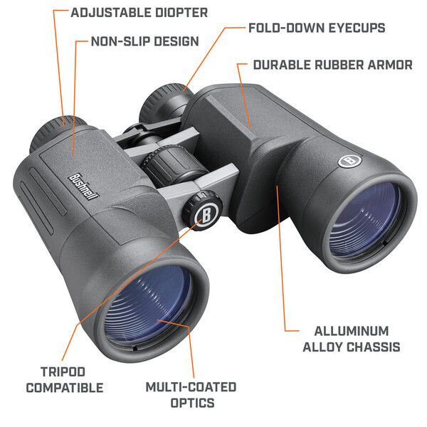 Jumelles Bushnell Powerview 2.0 10x50 Aluminium, MC