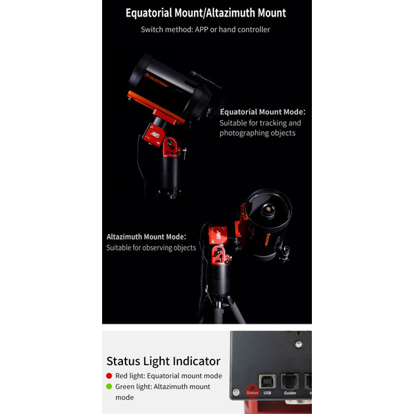 Monture ZWO AM5 harmonic drive equatorial mount + carbon tripod