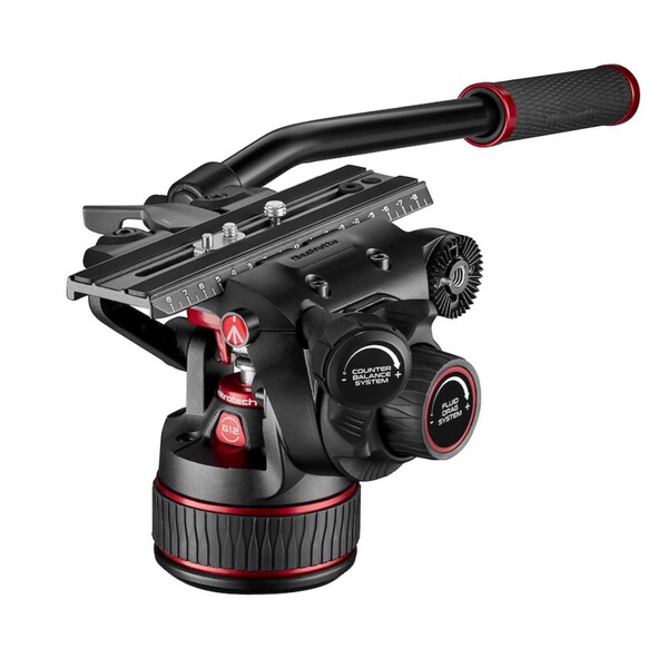 Rotule pour trépieds Manfrotto Tête vidéo fluide Nitrotech 612