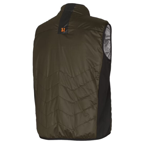 Härkila Gilet chauffant, vert saule/noir, taille XS