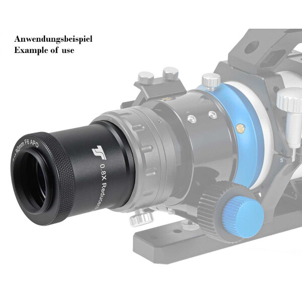 Lunette apochromatique TS Optics AP 80/480 CF-APO f/6 FPL55 Triplet OTA