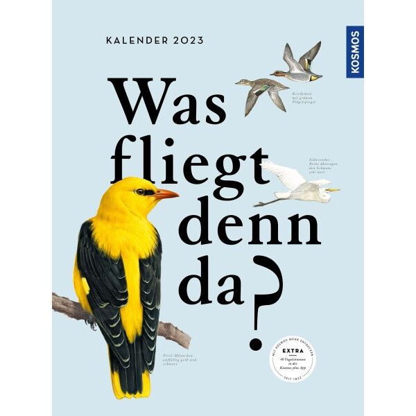 Calendrier Kosmos Verlag Was fliegt denn da? Kalender 2023