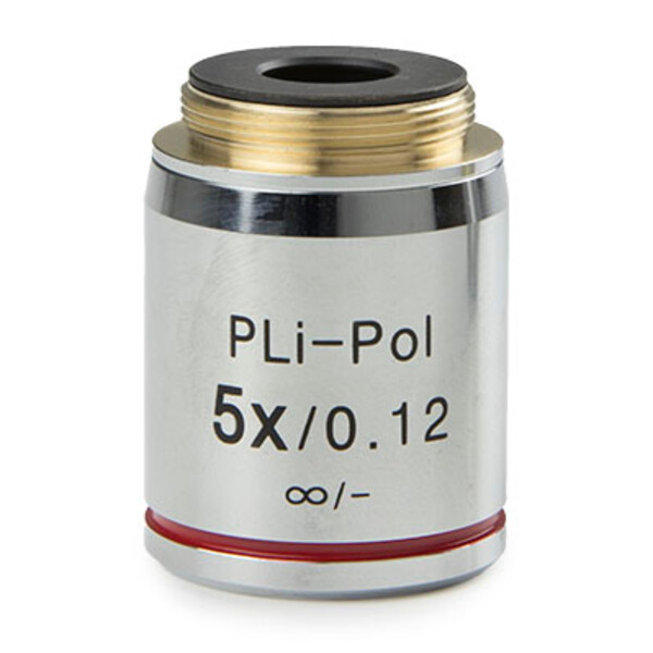 Euromex Objectif IS.7905-T, 5x/0,12, PLPOLi, plan, infinity, strain-free (iScope)