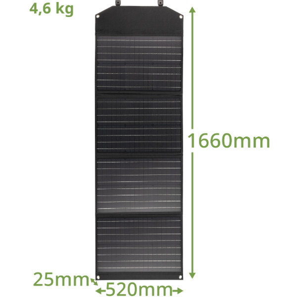 Bresser Chargeur solaire Mobile 120 Watts