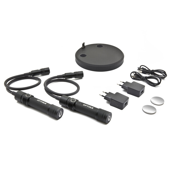 Optika Bras d'éclairage CL-33 avec fixation magnétique, USB