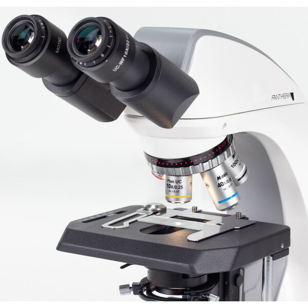Motic Microscope Panthera DL, Binoculaire, Numérique, Infinity, Plan, Achro, 40x-1000x, 10x/22mm, Halogen/LED, WI-Fi, 4MP