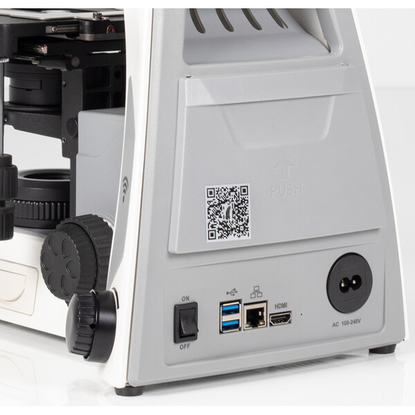 Motic Microscope Panthera cloud, bino, digital, infinity, plan, achro, 40x-1000x, 10x/22mm, Halogen/LED, HDMI, 8MP