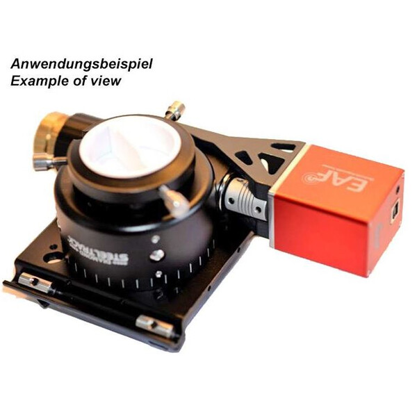 TS Optics Kit d'adaptation pour la mise au point du moteur ZWO EAF sur les glissières Diamond Steeltrack de Baader